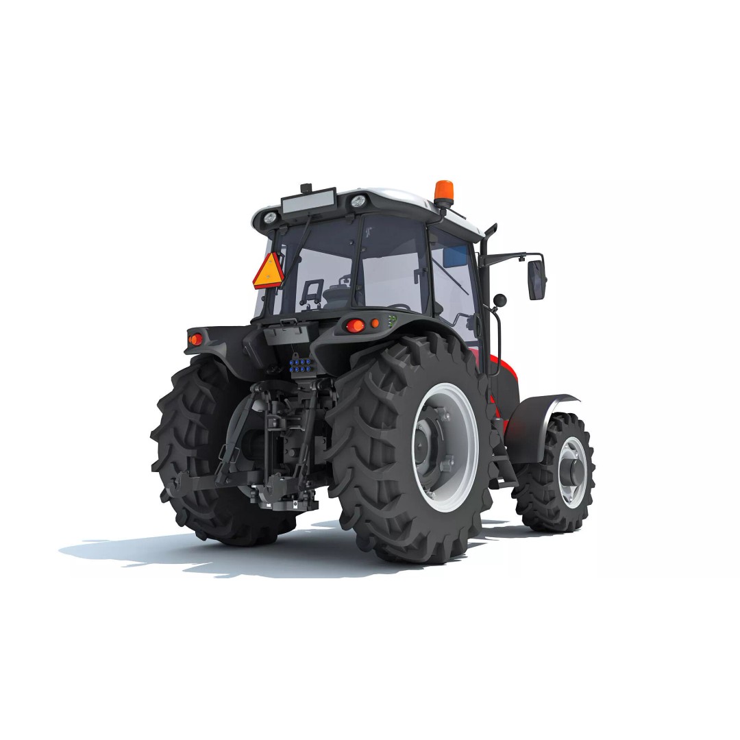 Ursus Tractor 3D Model – High Poly Game Asset, OBJ, FBX, PBR - View 8