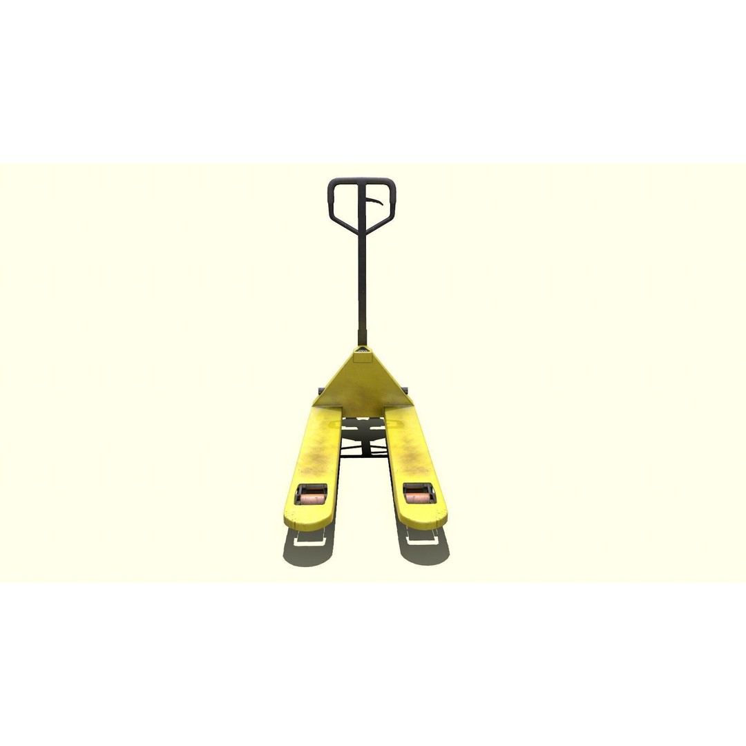 Hand Forklift 3D Model – Low Poly PBR Game Asset, FBX, OBJ - View 6