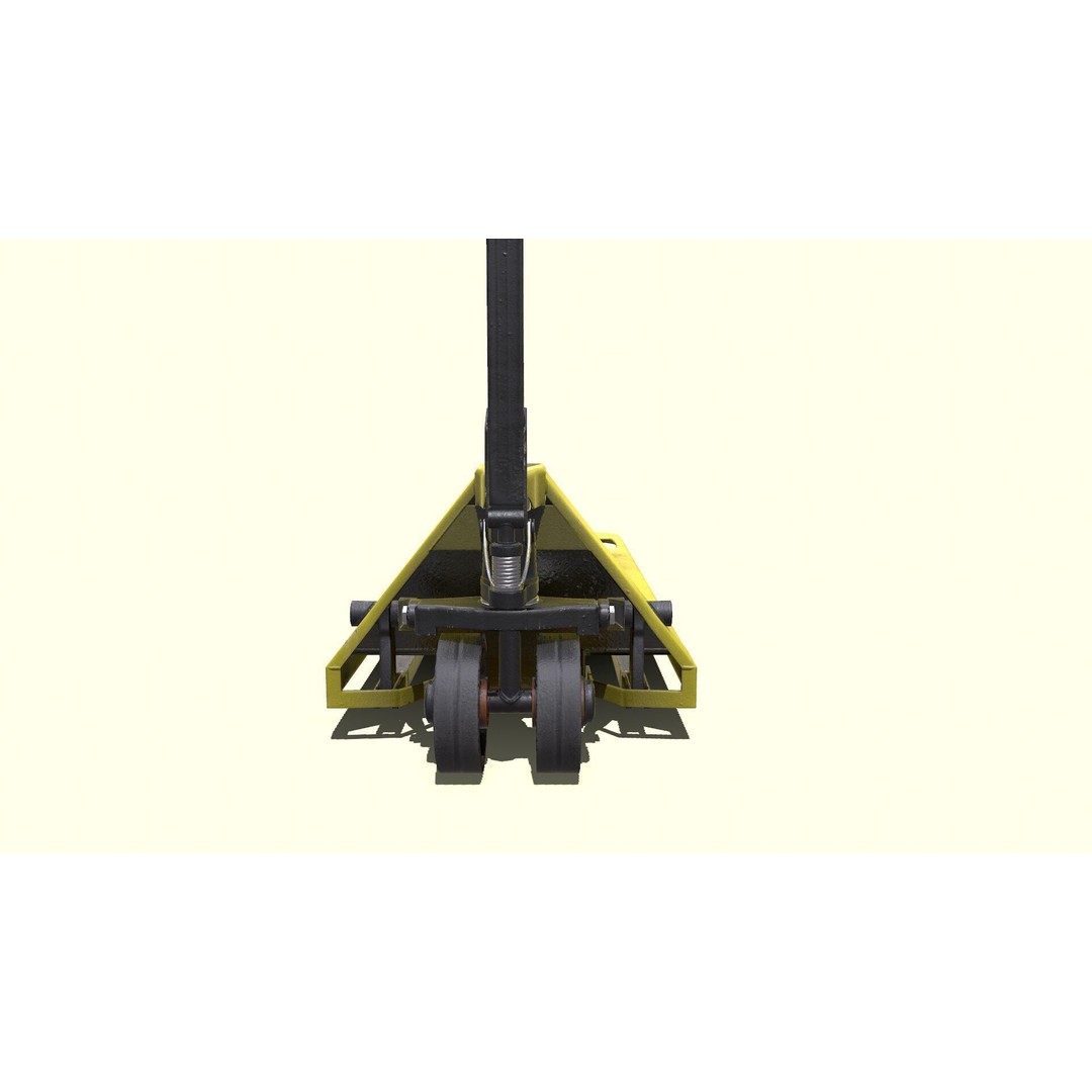 Hand Forklift 3D Model – Low Poly PBR Game Asset, FBX, OBJ - View 9