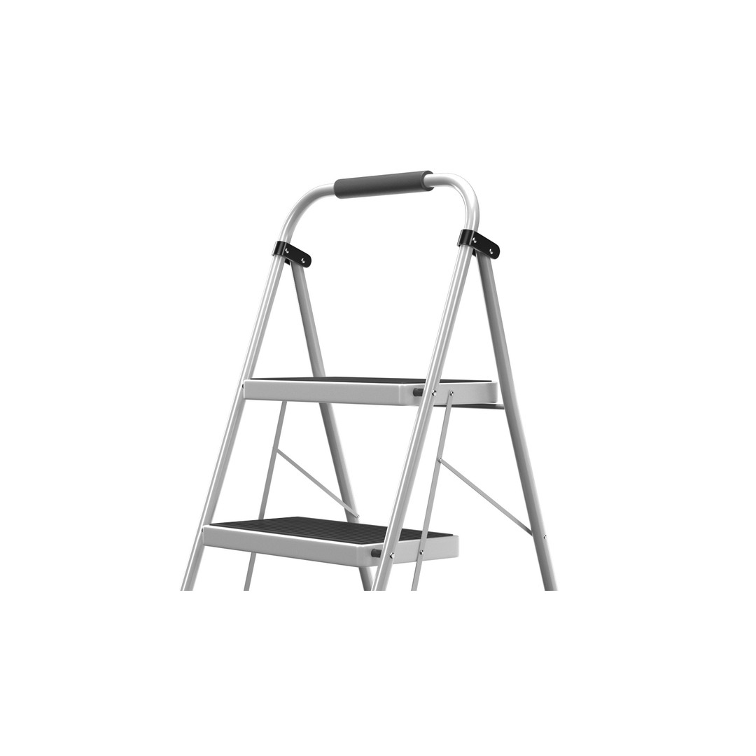 3 Step Folding Ladder 3D Model – Realistic PBR Asset, FBX, OBJ - View 5