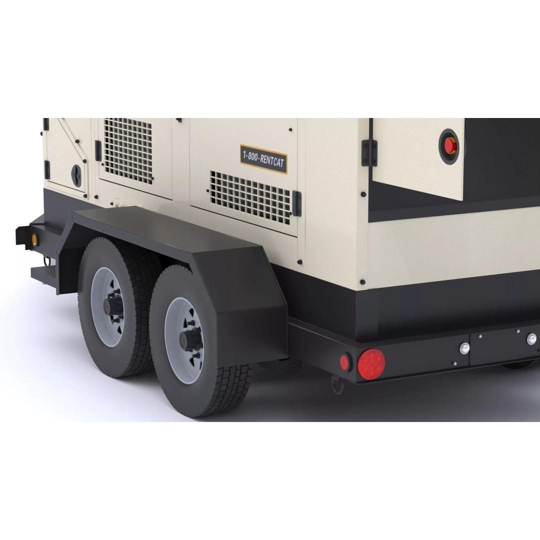 CAT Mobile Generator Sets XQ125 3D Model – High-Poly PBR Asset, FBX/OBJ - View 26