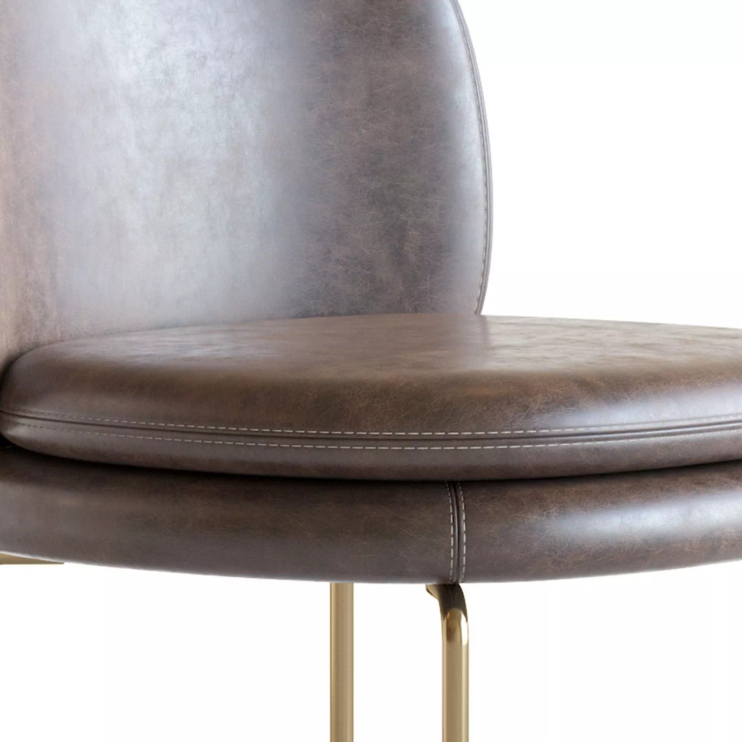 La Cividina Soava 3D Model – Modern Armchair, PBR Textures, FBX - View 12