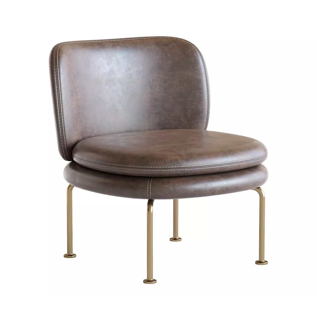 La Cividina Soava 3D Model – Modern Armchair, PBR Textures, FBX - View 13