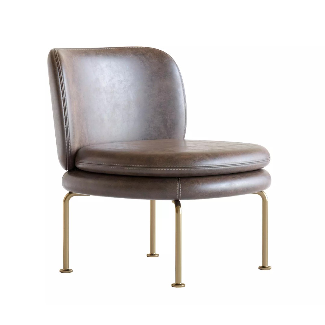 La Cividina Soava 3D Model – Modern Armchair, PBR Textures, FBX - View 21