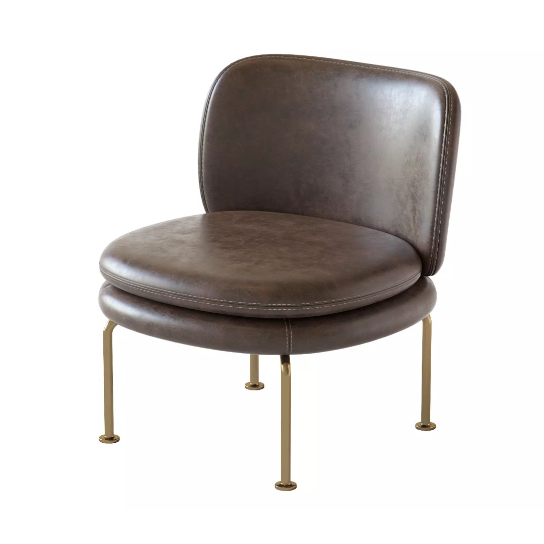 La Cividina Soava 3D Model – Modern Armchair, PBR Textures, FBX - View 23