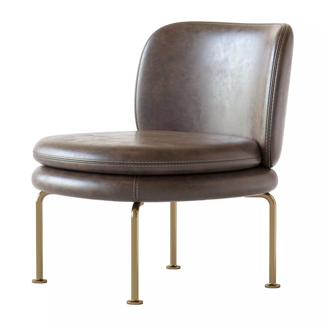 La Cividina Soava 3D Model – Modern Armchair, PBR Textures, FBX - View 4
