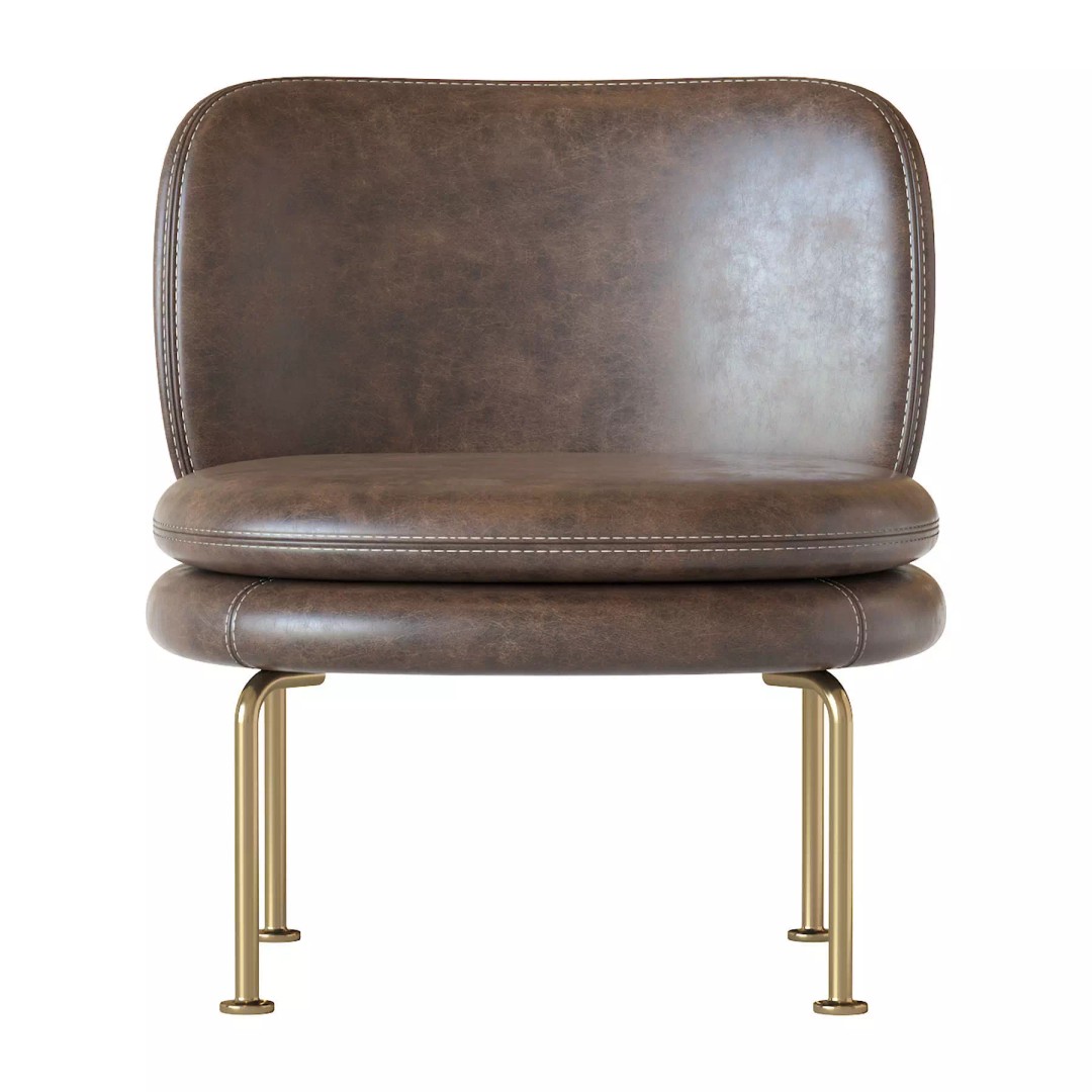 La Cividina Soava 3D Model – Modern Armchair, PBR Textures, FBX - View 7