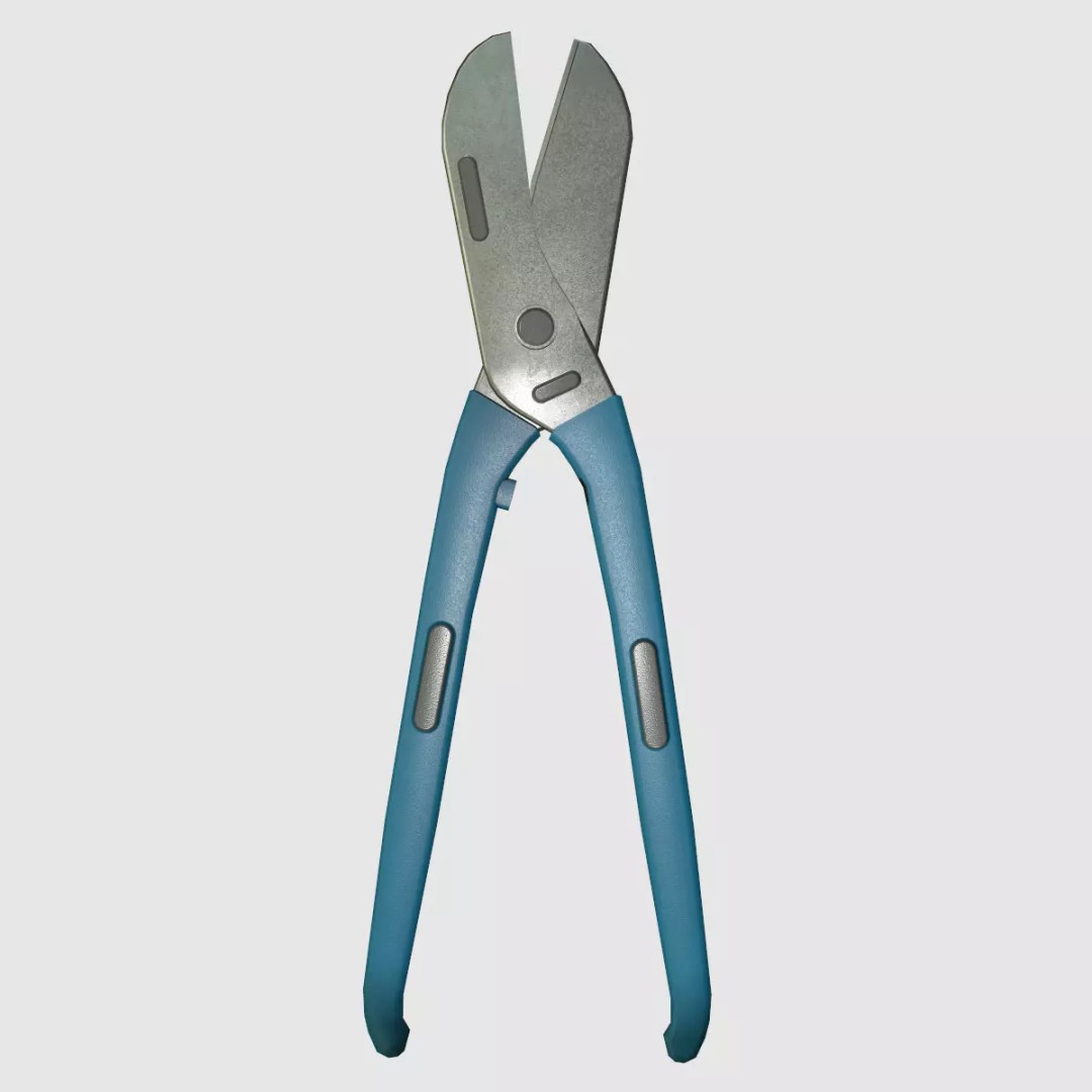 Wire Cutter 3D Model – Low Poly Game Ready PBR Asset, FBX - View 2