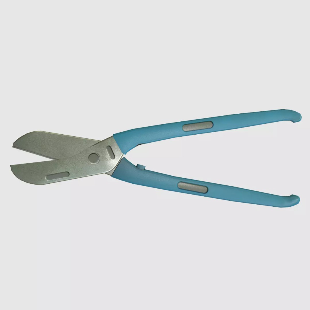 Wire Cutter 3D Model – Low Poly Game Ready PBR Asset, FBX - View 5