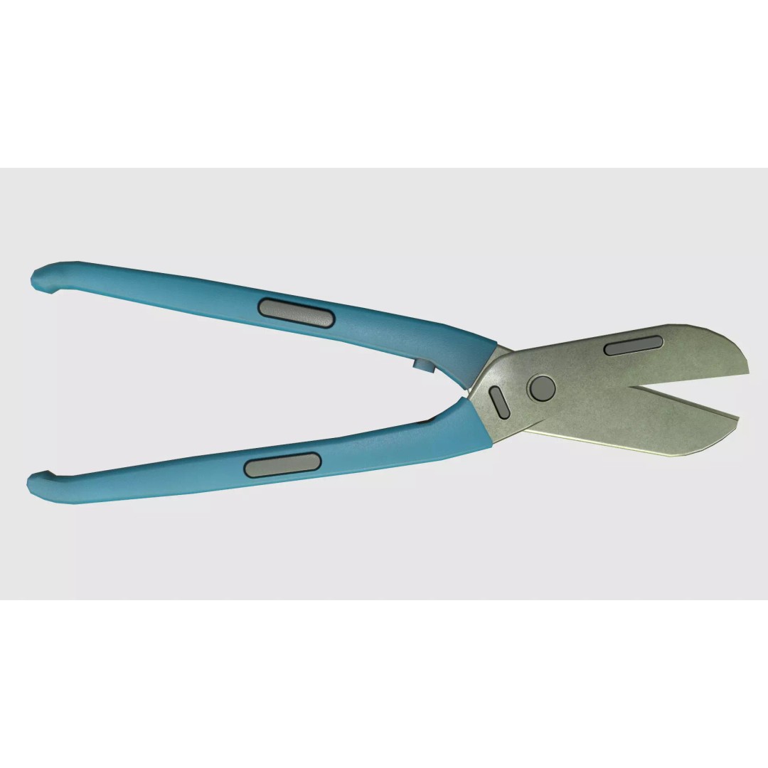 Wire Cutter 3D Model – Low Poly Game Ready PBR Asset, FBX - View 8