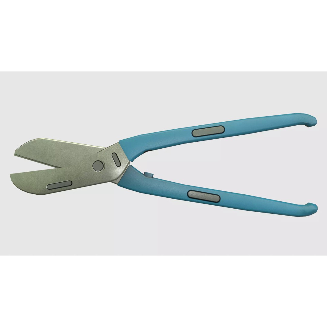 Wire Cutter 3D Model – Low Poly Game Ready PBR Asset, FBX - View 9