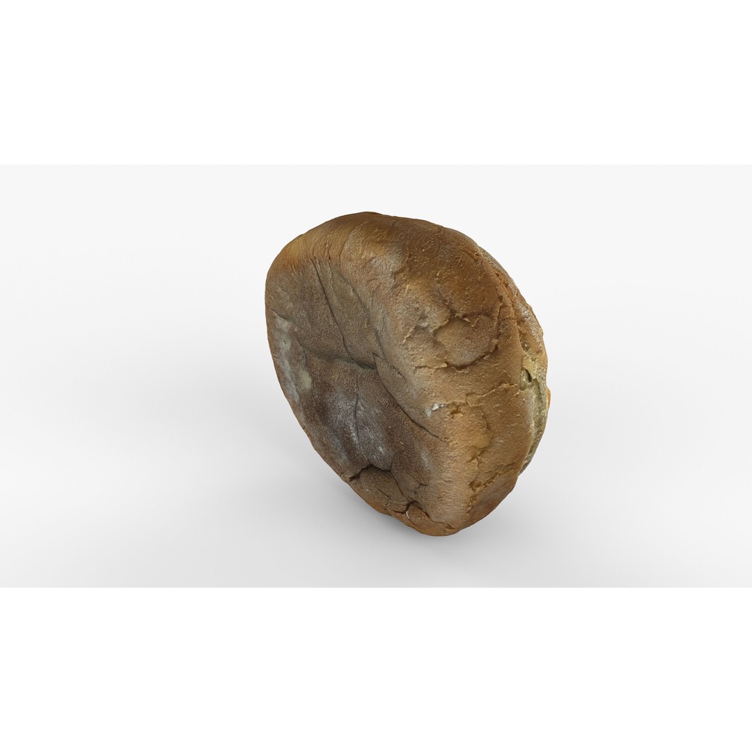 Photorealistic Bread 3D Model – Low Poly Game Asset, FBX & Blender - View 10
