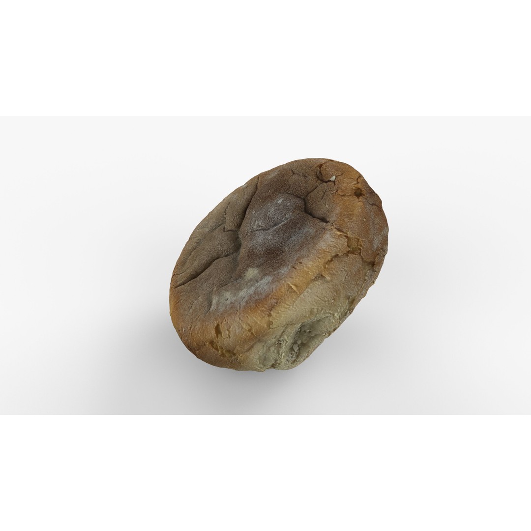 Photorealistic Bread 3D Model – Low Poly Game Asset, FBX & Blender - View 12