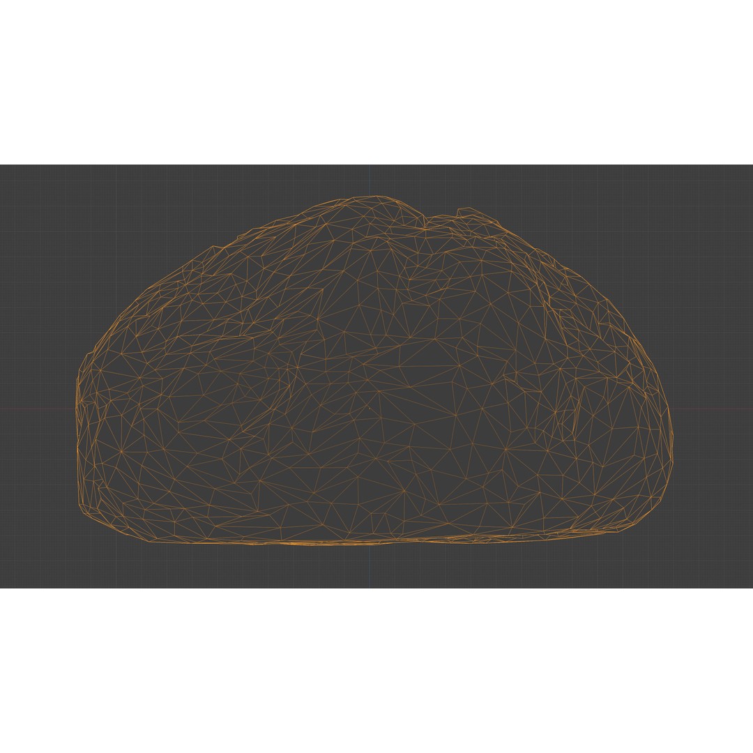 Photorealistic Bread 3D Model – Low Poly Game Asset, FBX & Blender - View 22