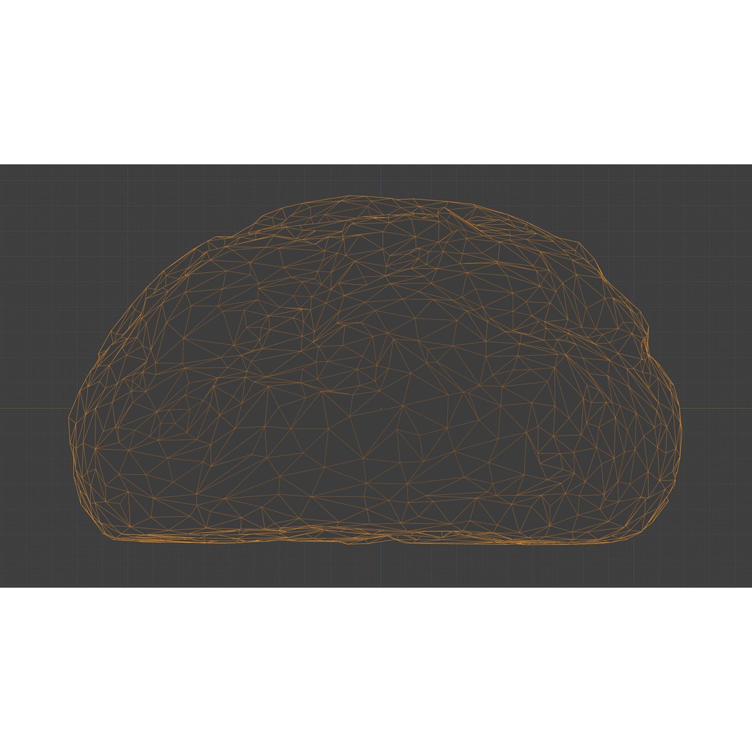 Photorealistic Bread 3D Model – Low Poly Game Asset, FBX & Blender - View 24