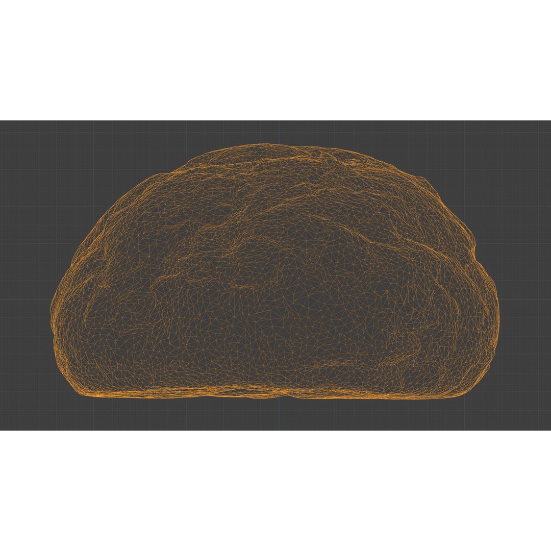 Photorealistic Bread 3D Model – Low Poly Game Asset, FBX & Blender - View 30