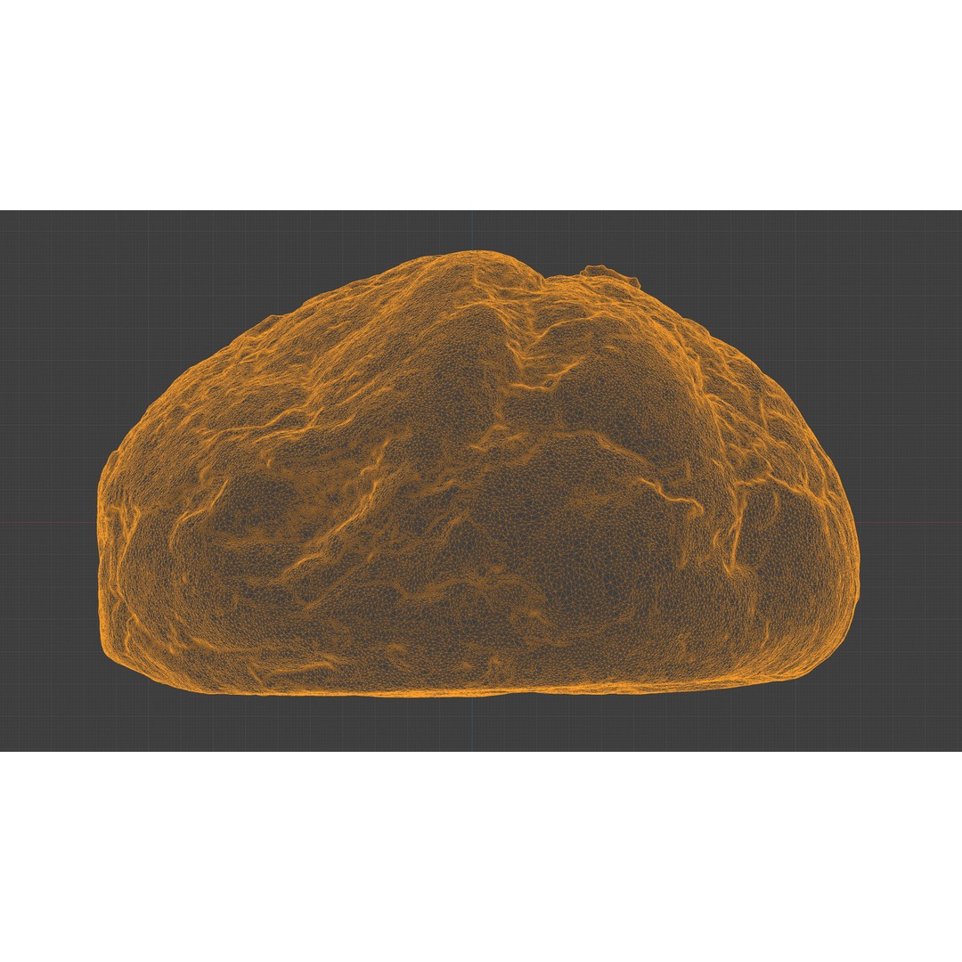 Photorealistic Bread 3D Model – Low Poly Game Asset, FBX & Blender - View 34