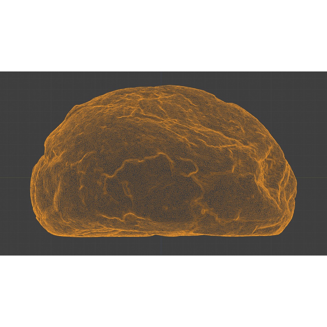 Photorealistic Bread 3D Model – Low Poly Game Asset, FBX & Blender - View 35