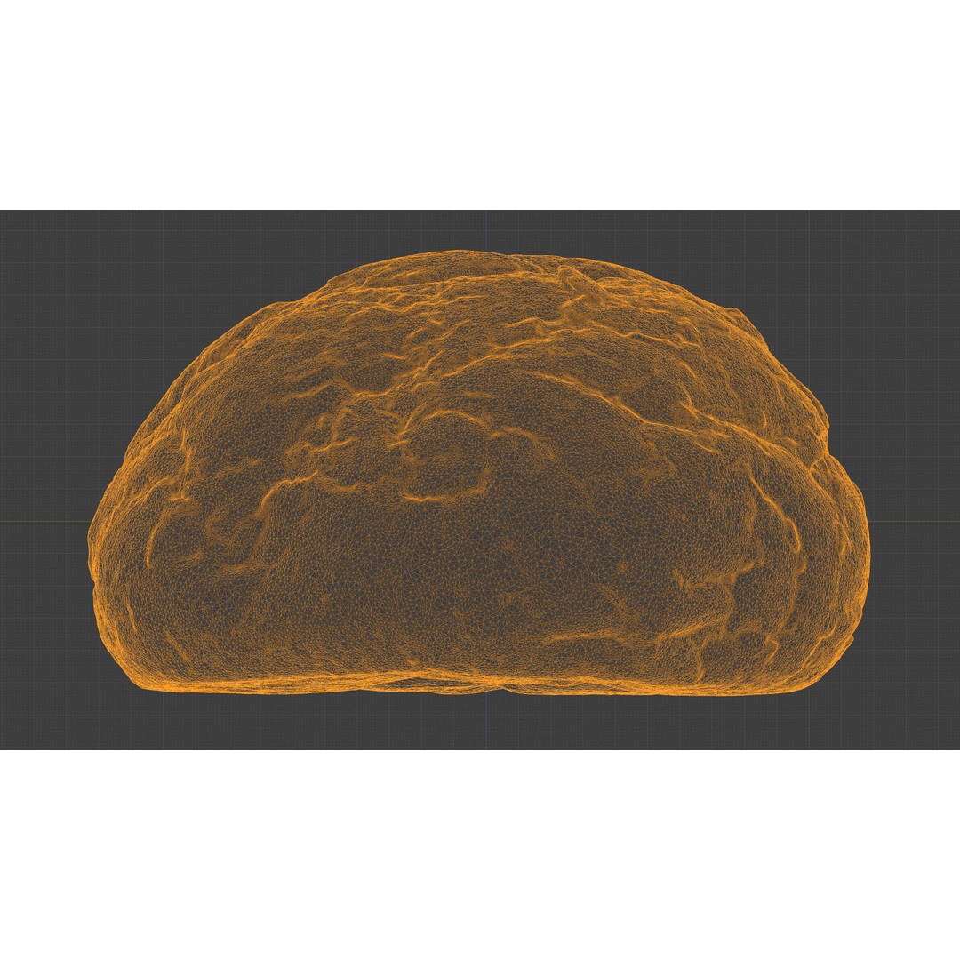 Photorealistic Bread 3D Model – Low Poly Game Asset, FBX & Blender - View 36