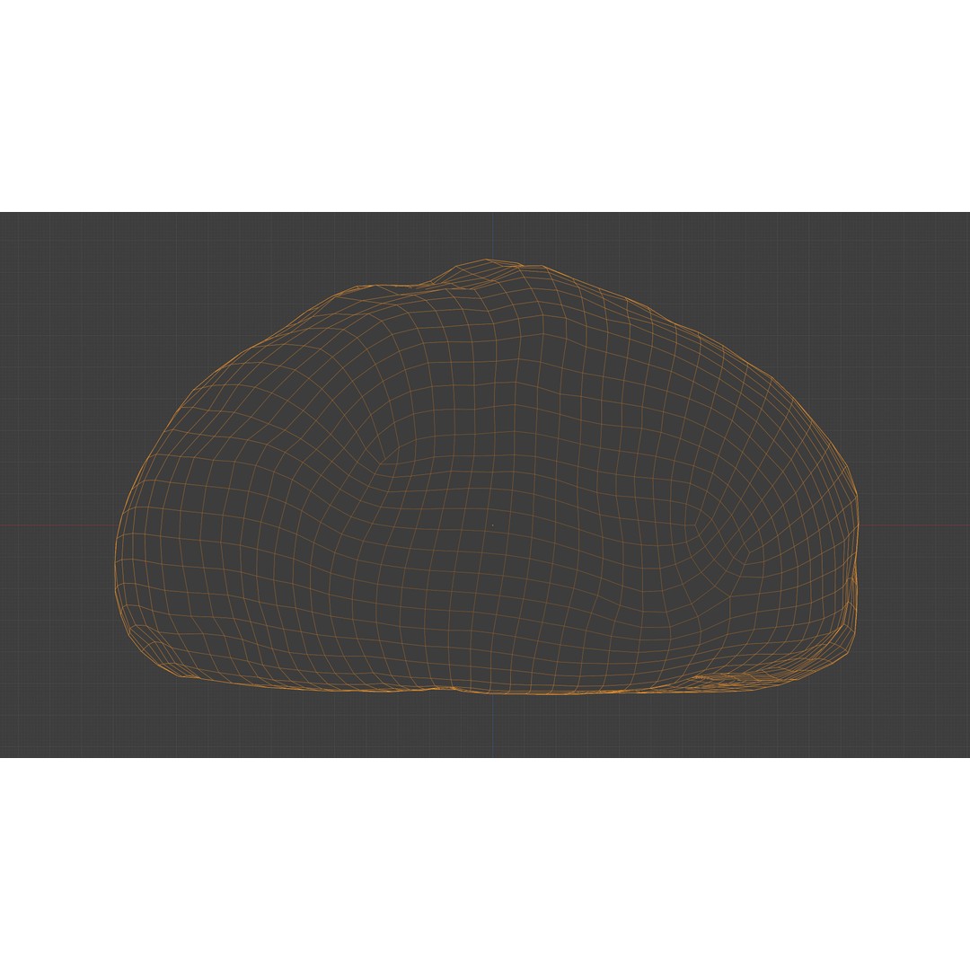 Photorealistic Bread 3D Model – Low Poly Game Asset, FBX & Blender - View 5