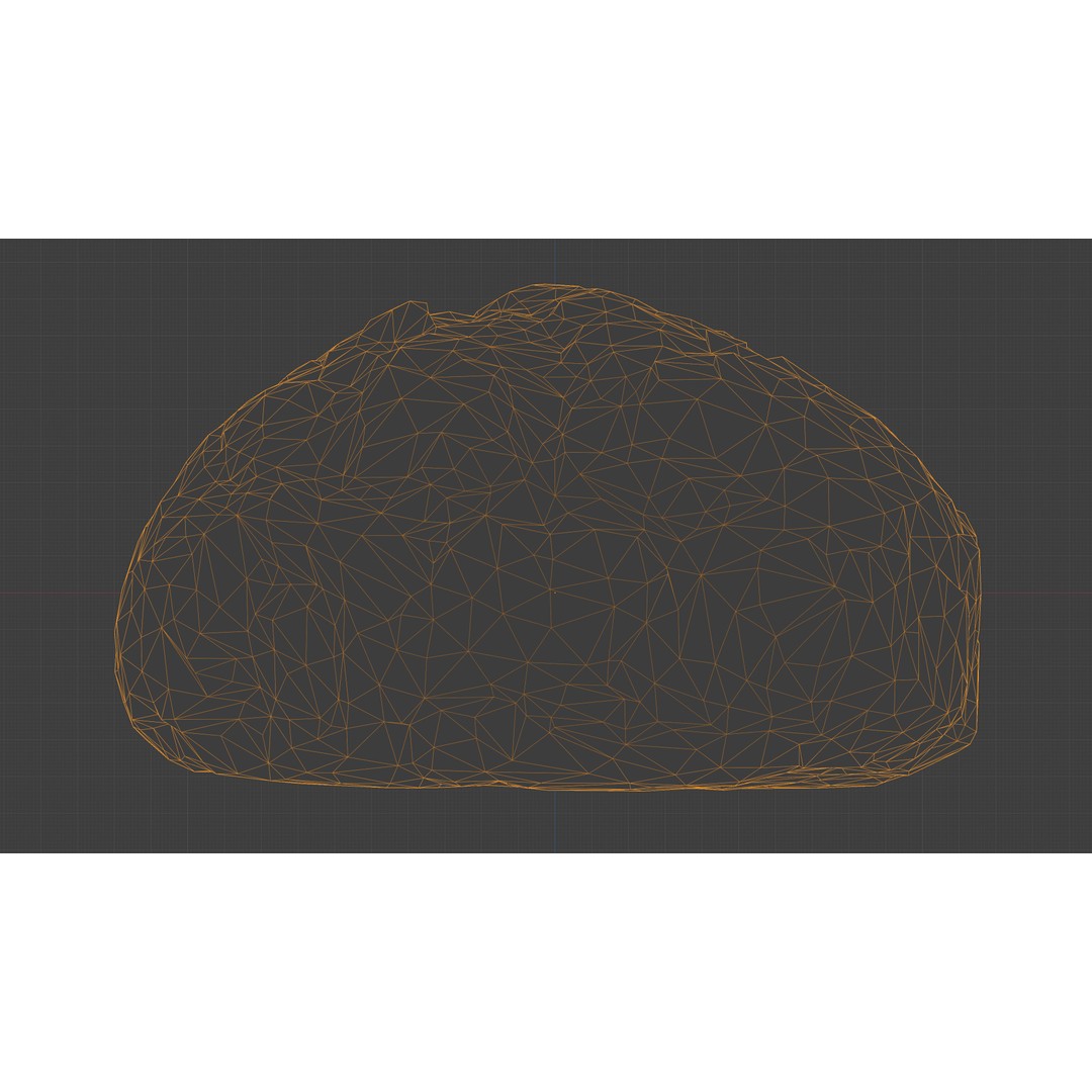 Photorealistic Bread 3D Model – Low Poly Game Asset, FBX & Blender - View 6