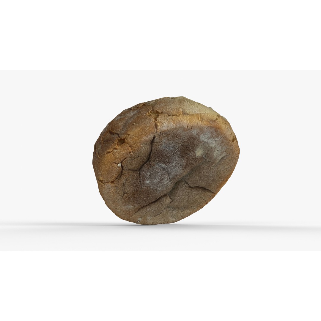 Photorealistic Bread 3D Model – Low Poly Game Asset, FBX & Blender - View 9