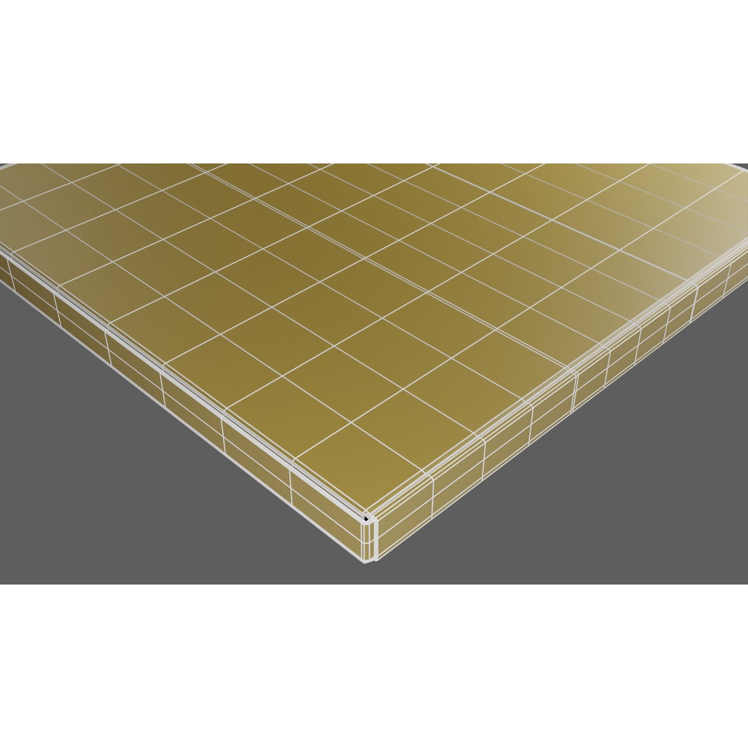 12 in White Paper Pizza Box 3D Model – PBR Textured, Game-Ready Formats - View 20
