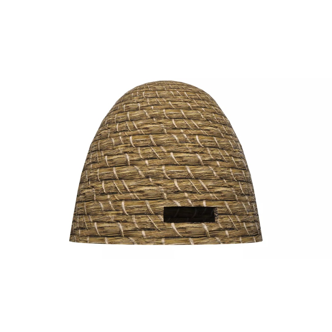 Skep Beehive 3D Model – Low Poly PBR Outdoor Asset, FBX, Blender - View 4