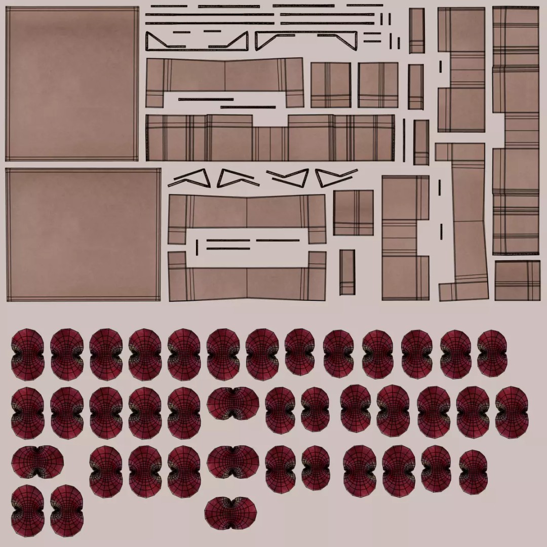 Vegetable 3D Model – Realistic Filled Cardboard Produce Crates - View 17