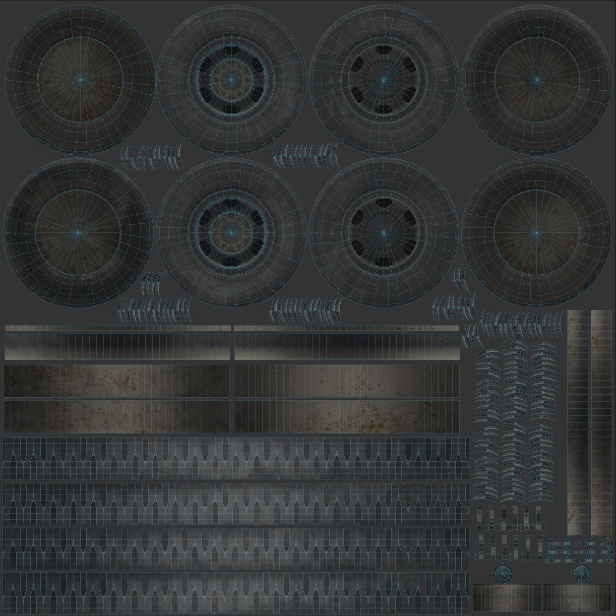 Power Generator Trailer MEP - Low-Poly Game-Ready 3D Model - View 13