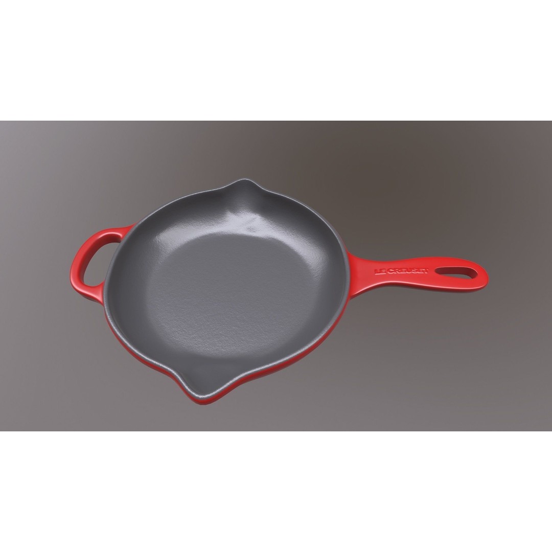 Pan 3D Model – Game Ready Kitchenware with PBR Textures - View 11