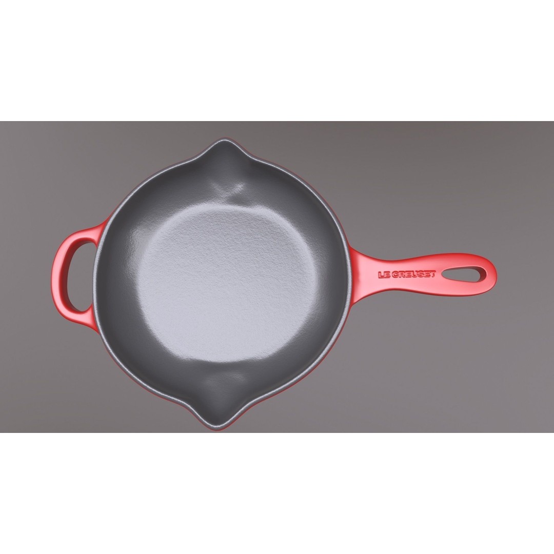 Pan 3D Model – Game Ready Kitchenware with PBR Textures - View 7