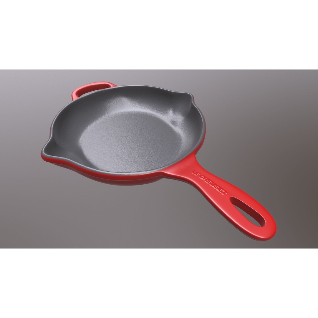 Pan 3D Model – Game Ready Kitchenware with PBR Textures - View 8