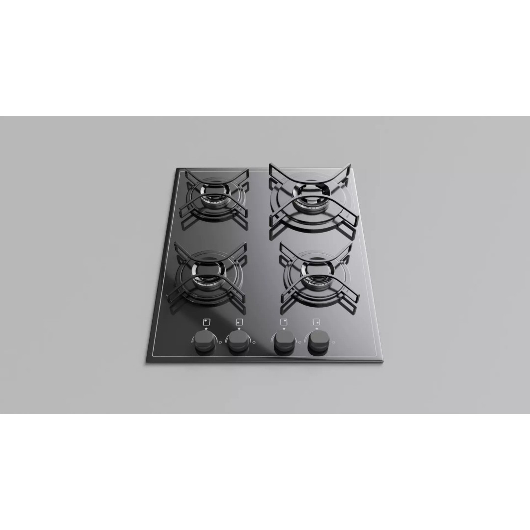Gas Cooktop 3D Model – High Detail PBR Asset for Archviz, FBX - View 2