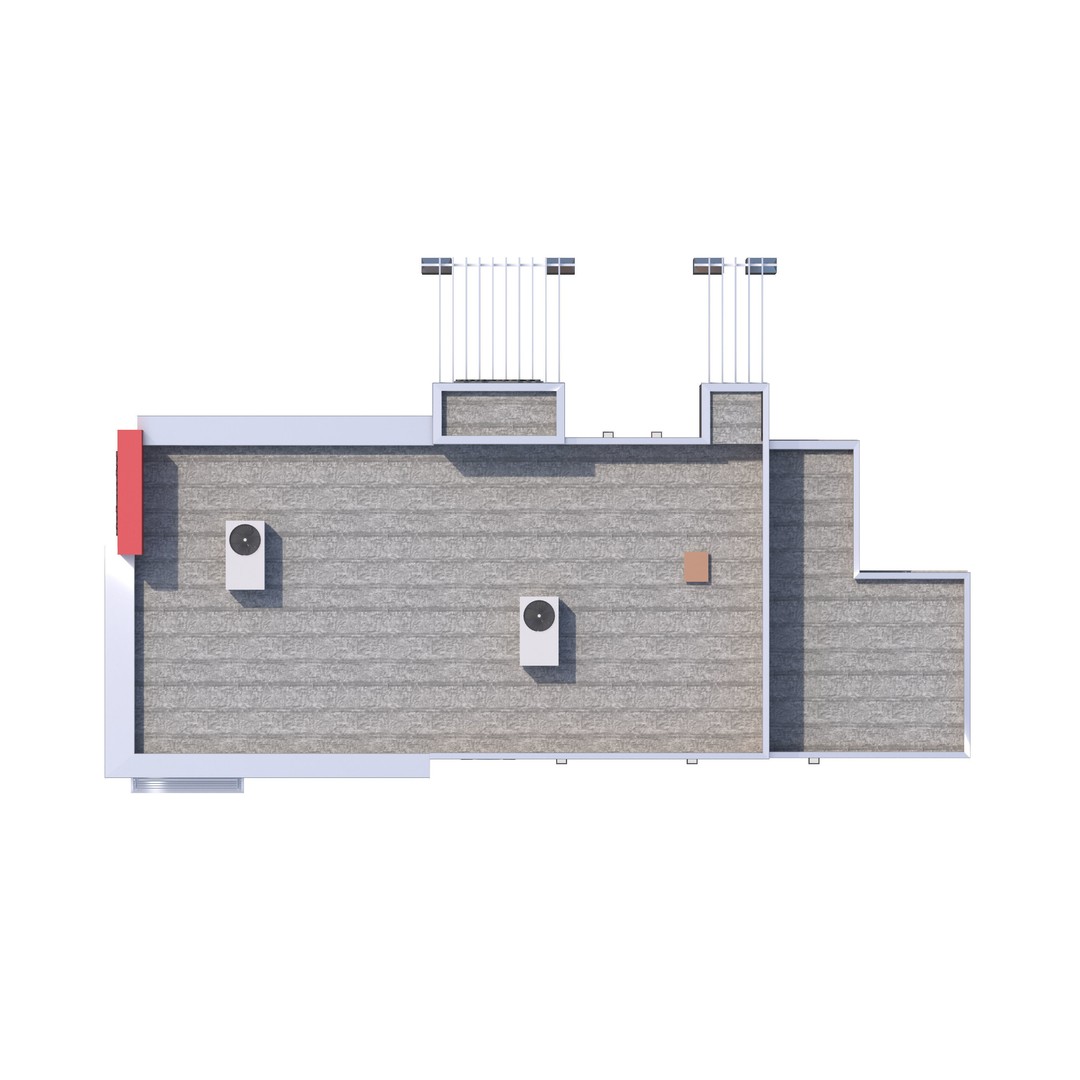 Wendy's 3D Model – High Detail Exterior Restaurant Asset, FBX - View 14