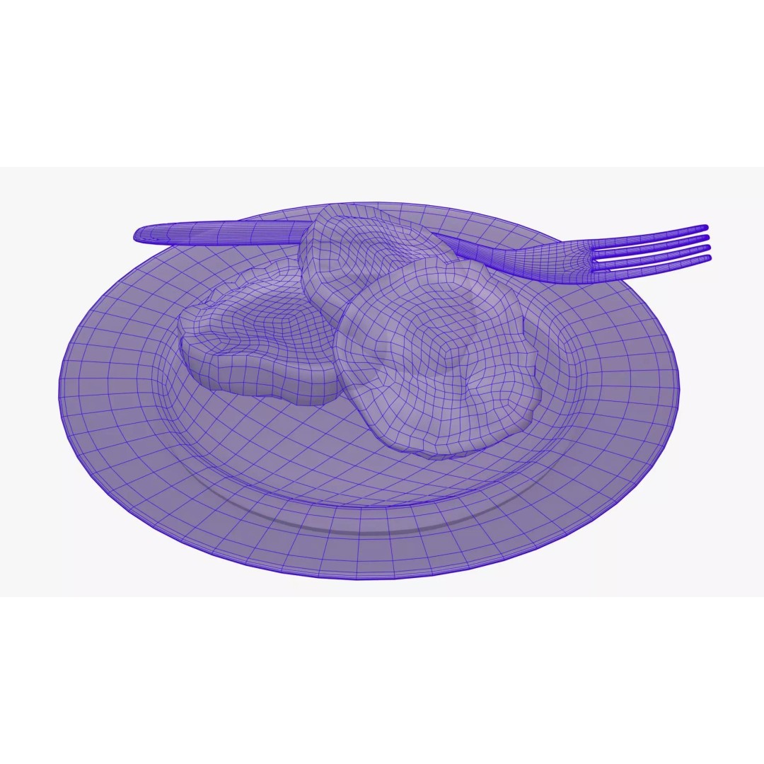 Seitan 3D Model – High Poly PBR Textured Asset, Blender/FBX/OBJ - View 28