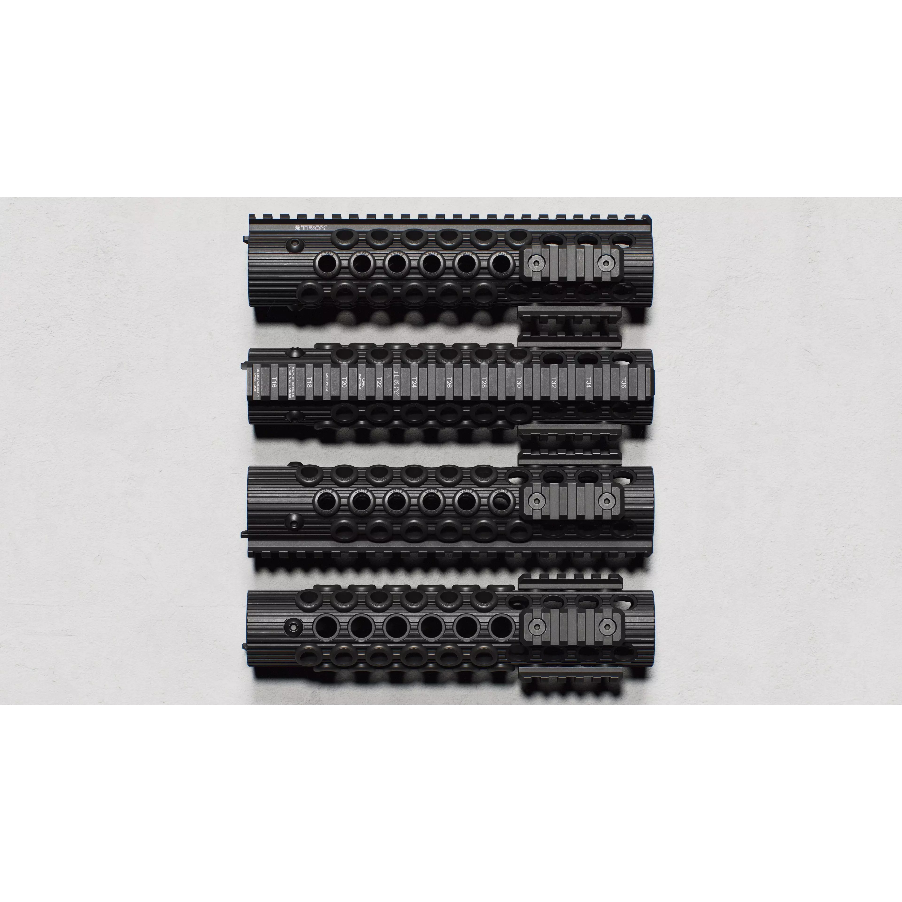 Alpha BattleRail Handguards - Low-Poly Game-Ready 3D Model - View 11