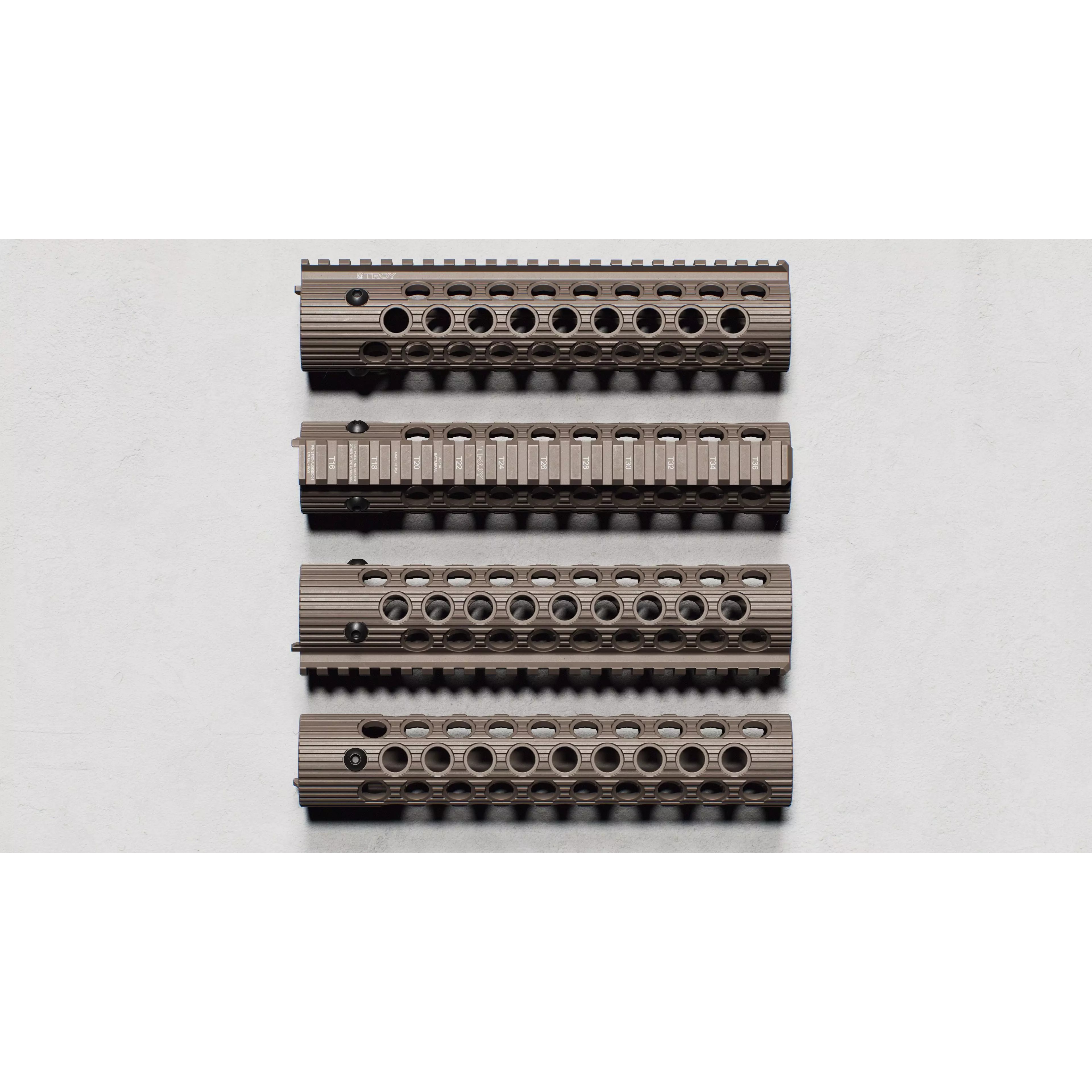 Alpha BattleRail Handguards - Low-Poly Game-Ready 3D Model - View 13