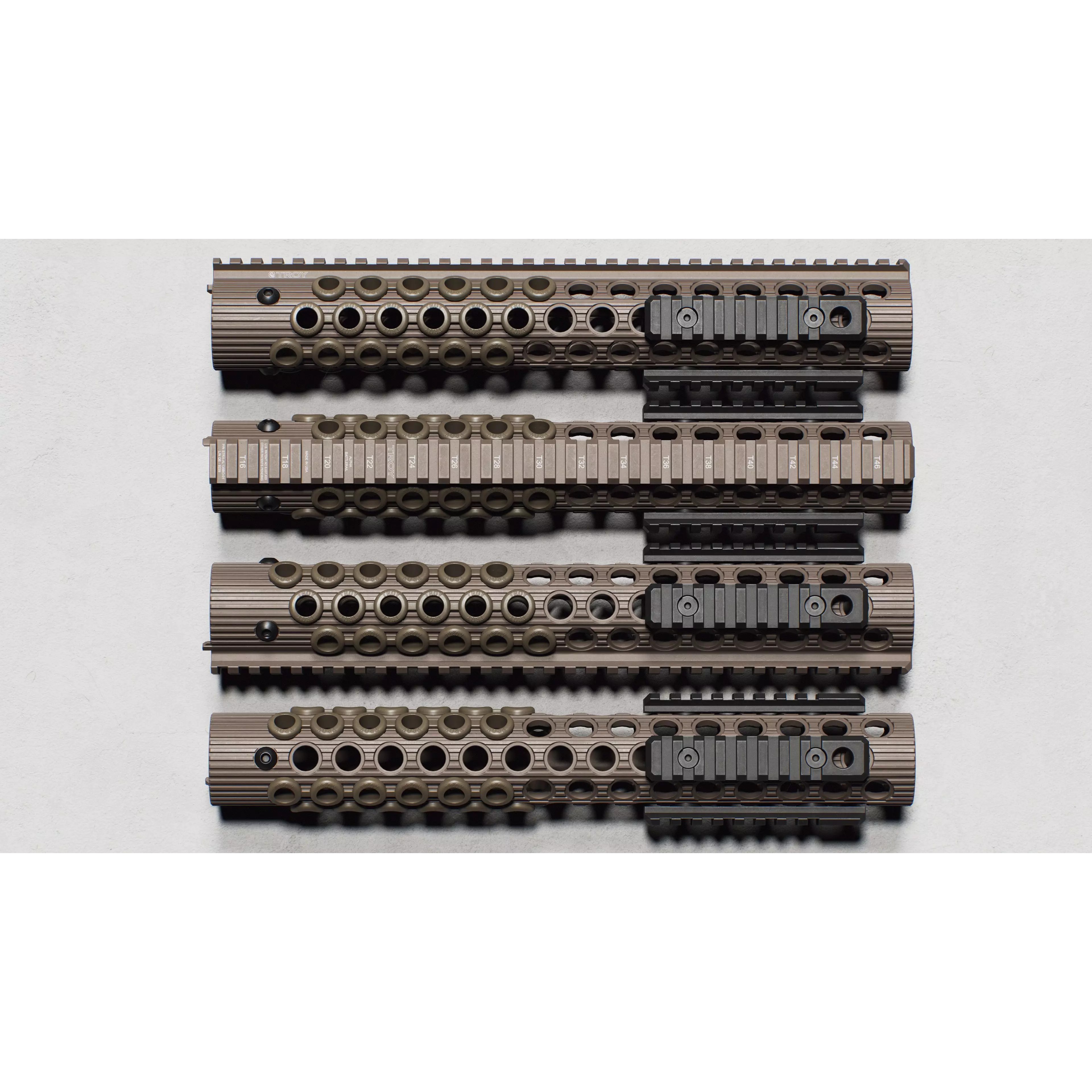 Alpha BattleRail Handguards - Low-Poly Game-Ready 3D Model - View 6