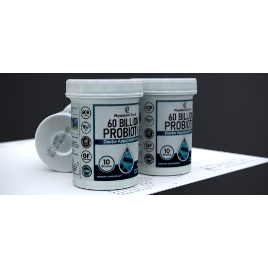 Supplement Container 3D Model – Standard Design, FBX & OBJ Formats - View 11