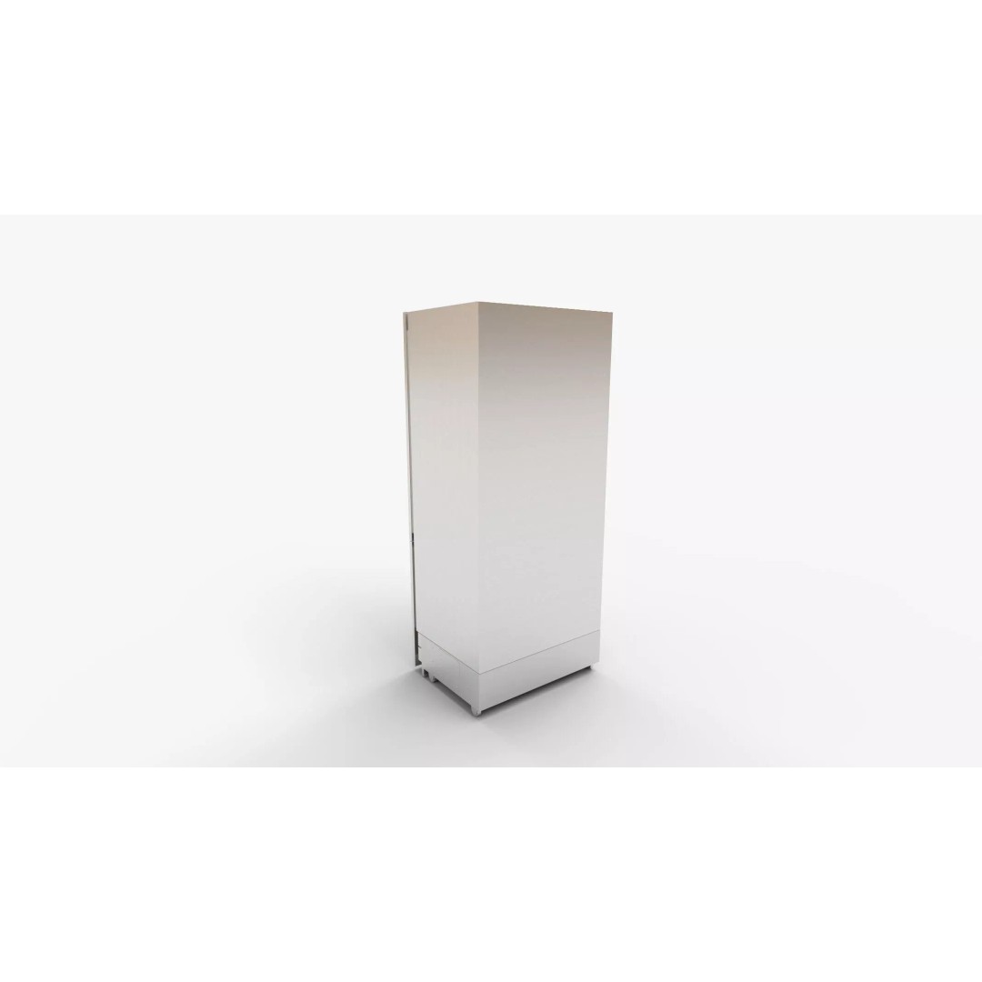 ZLINE Autograph Refrigerator 3D Model – High Poly PBR Asset, FBX/OBJ/Blender - View 6