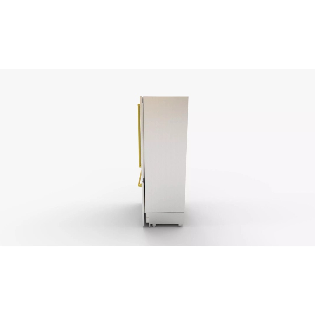 ZLINE Autograph Refrigerator 3D Model – High Poly PBR Asset, FBX/OBJ/Blender - View 7