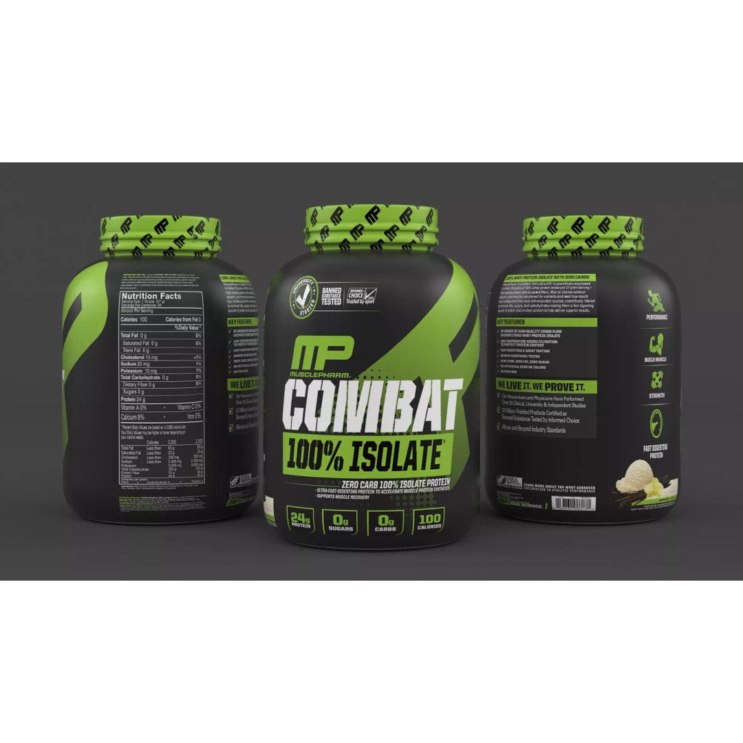 Protein Powder 3D Model – High-Quality PBR Asset, FBX Format - View 2