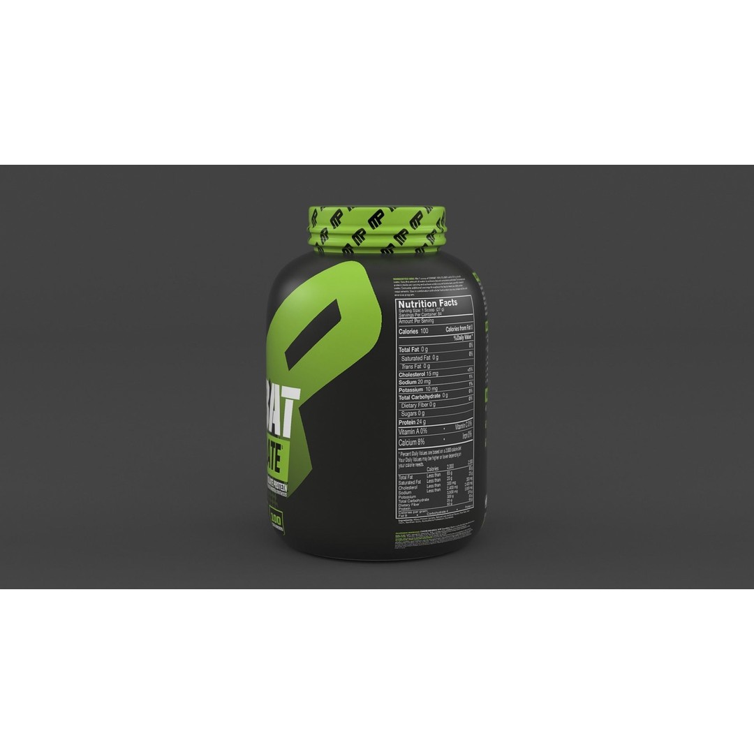 Protein Powder 3D Model – High-Quality PBR Asset, FBX Format - View 4