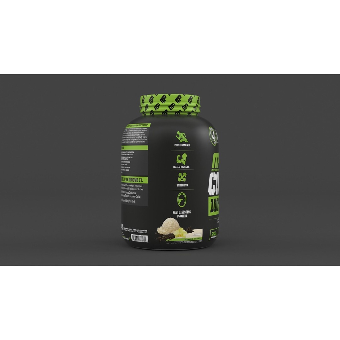 Protein Powder 3D Model – High-Quality PBR Asset, FBX Format - View 5