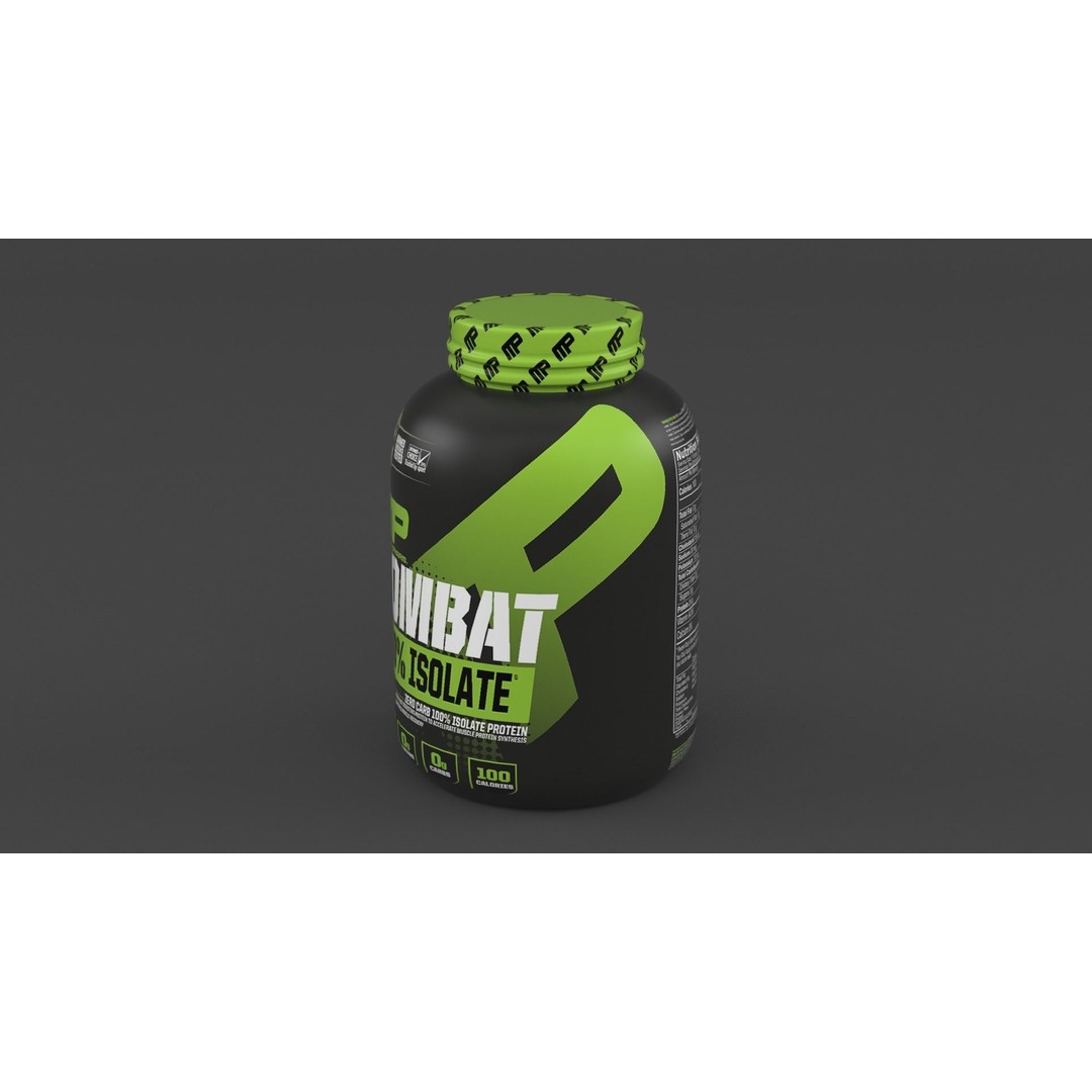 Protein Powder 3D Model – High-Quality PBR Asset, FBX Format - View 6