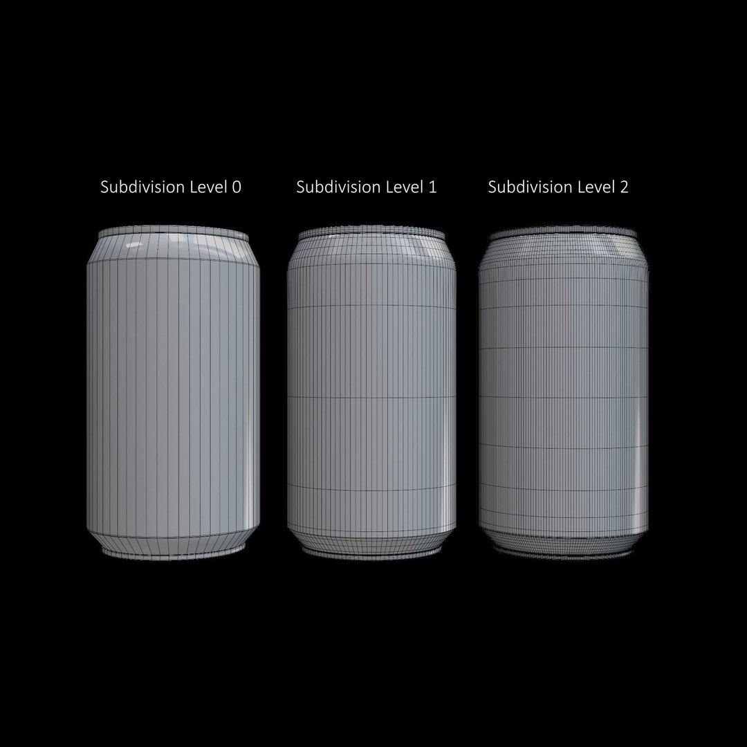 Mister Beer Can 3D Model – PBR Pack, Blender, FBX, OBJ - View 10