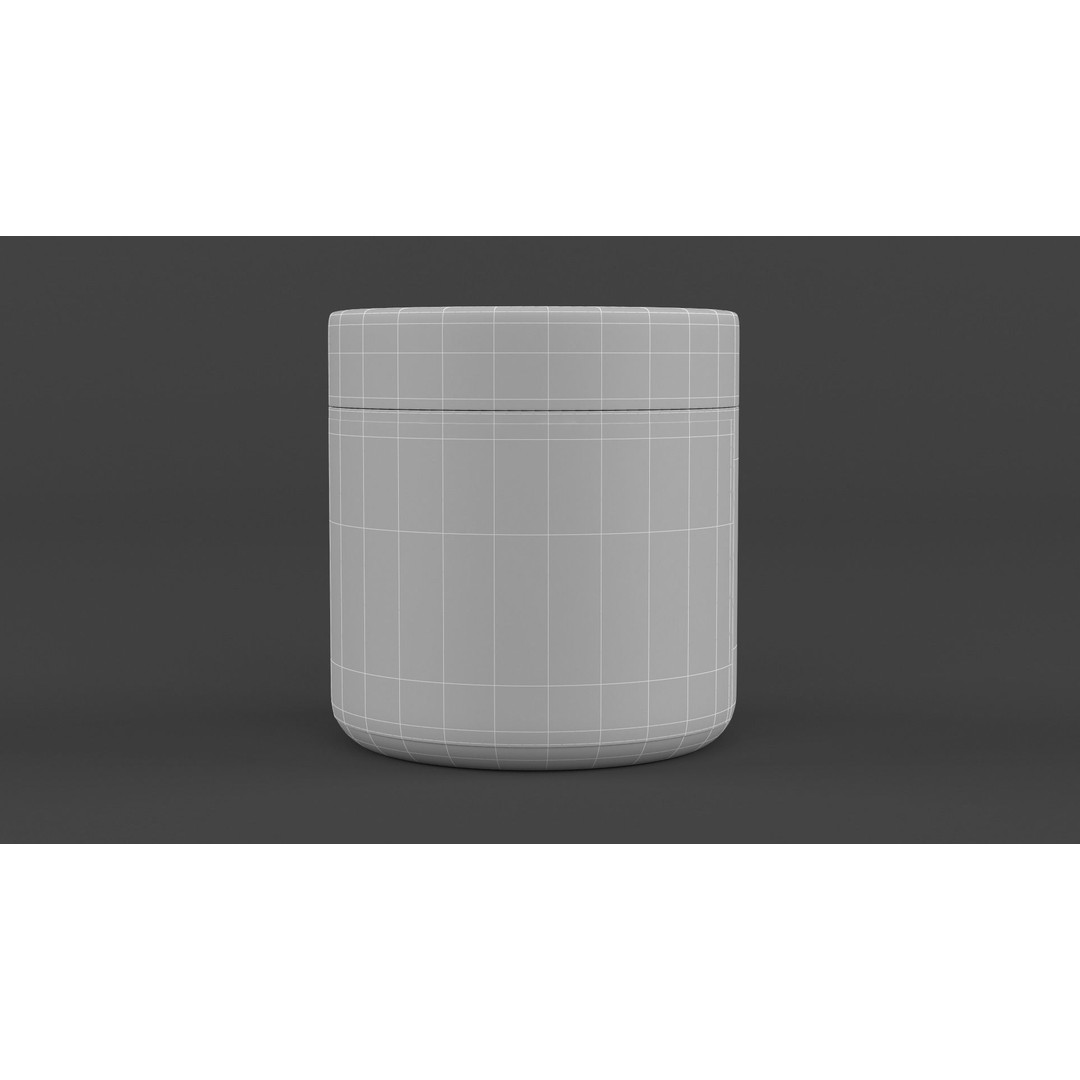 Protein Powder 3D Model – High Poly Game Asset, FBX, PBR Textures - View 10