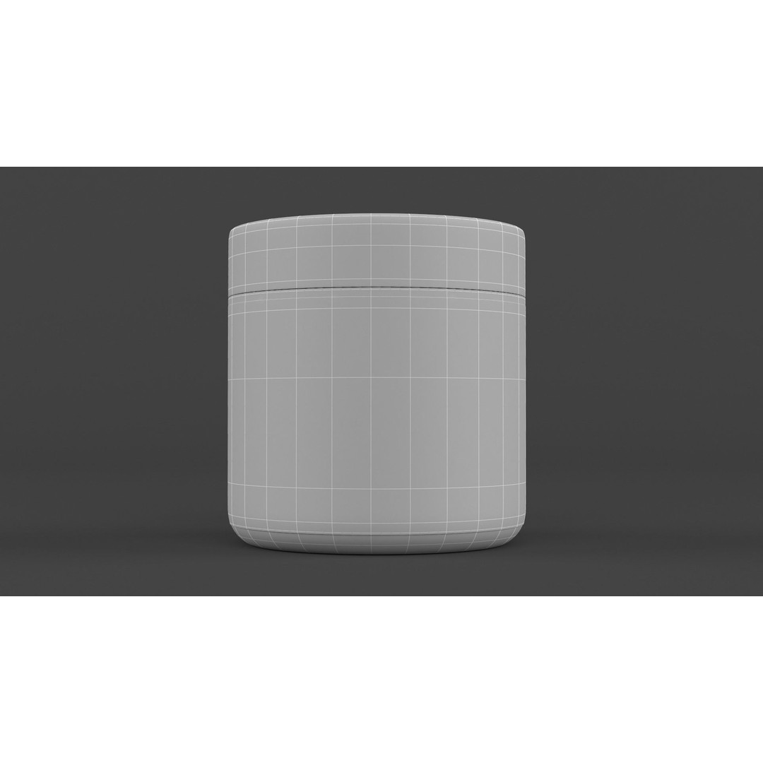 Protein Powder 3D Model – High Poly Game Asset, FBX, PBR Textures - View 11