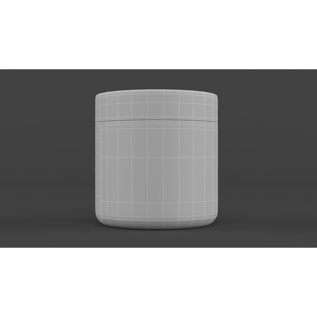 Protein Powder 3D Model – High Poly Game Asset, FBX, PBR Textures - View 12